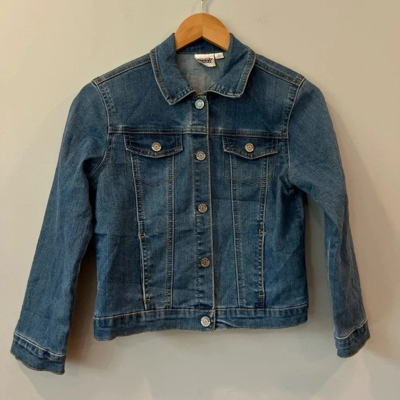 Looney Tunes Tweety Bird Jean Jacket  | 10/12 Youth - Picture 2 of 7